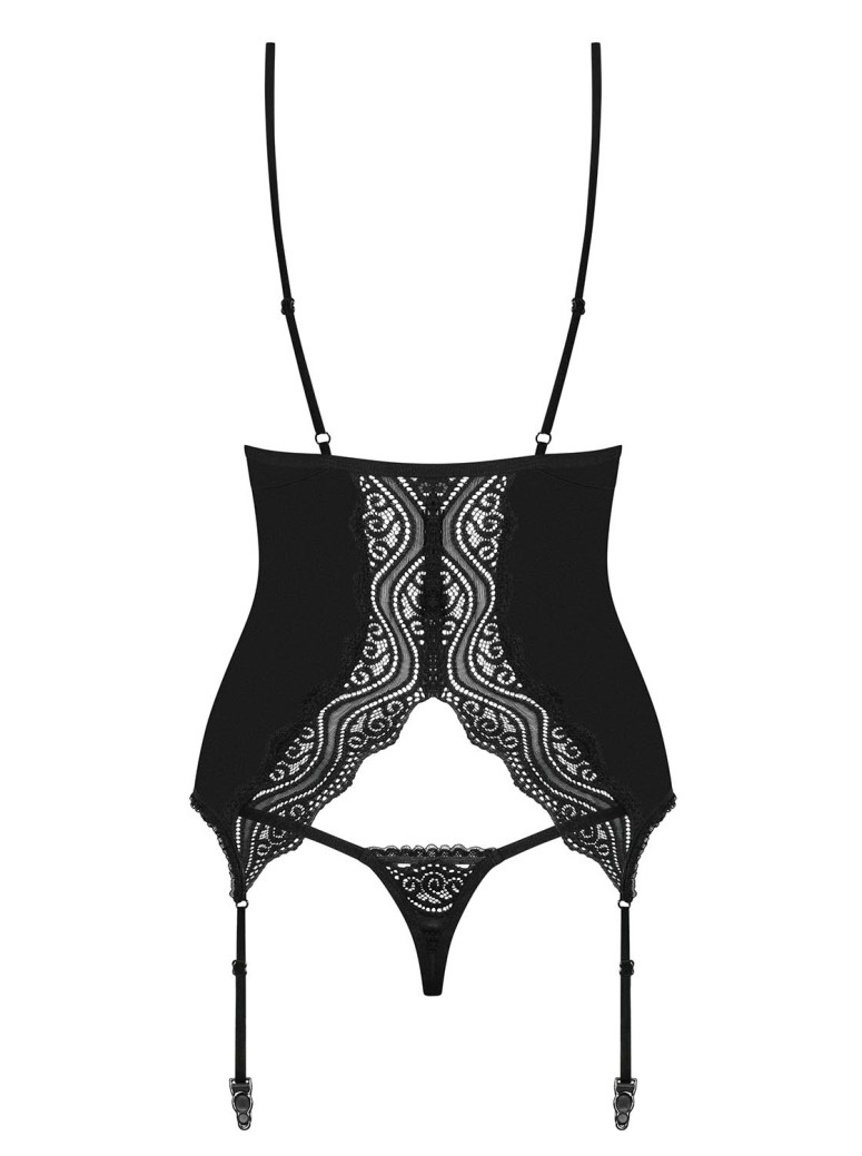 Obsessive Lingerie corsetto con perizoma collezione Diyosa