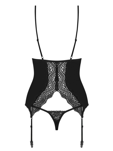 Obsessive Lingerie corsetto con perizoma collezione Diyosa Obsessive Lingerie corsetto con perizoma collezione Diyosa