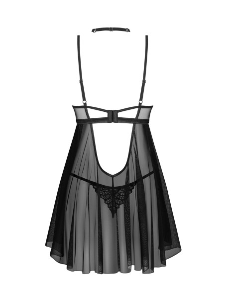 Obsessive sexy babydoll con perizoma e choker collezione Donarella Obsessive sexy babydoll con perizoma e choker collezione Donarella