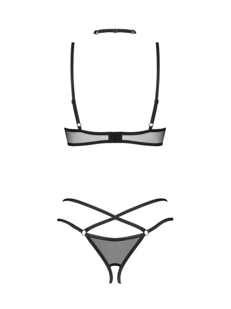 Obsessive sexy lingerie aperta con choker collezione Donarella