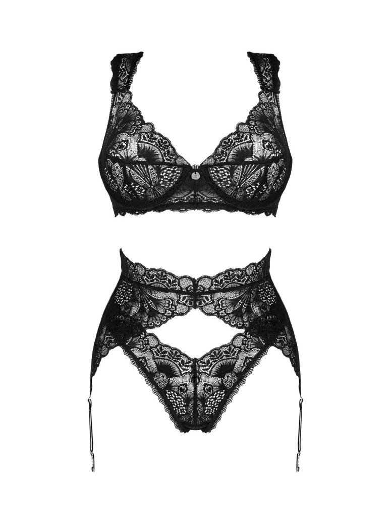 Obsessive elegante completino intimo con reggicalze  Donna Dream