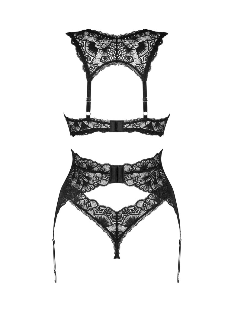 Obsessive elegante completino intimo con reggicalze  Donna Dream