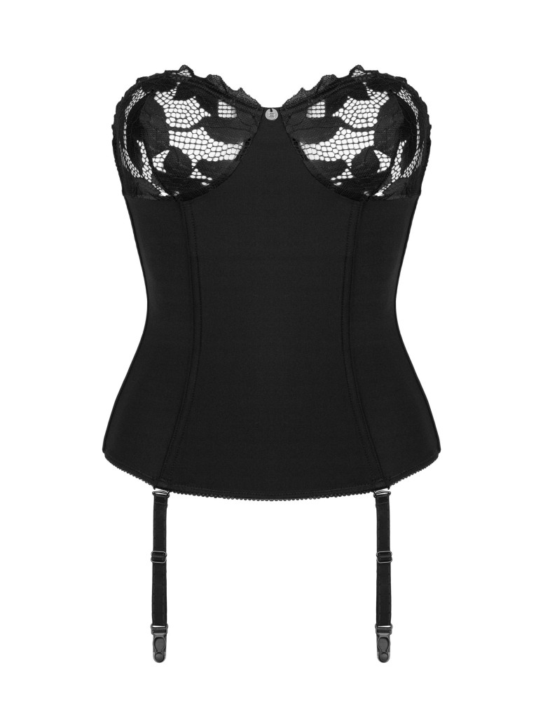 Obsessive Lingerie sexy corsetto con coppe in pizzo collezione Editya