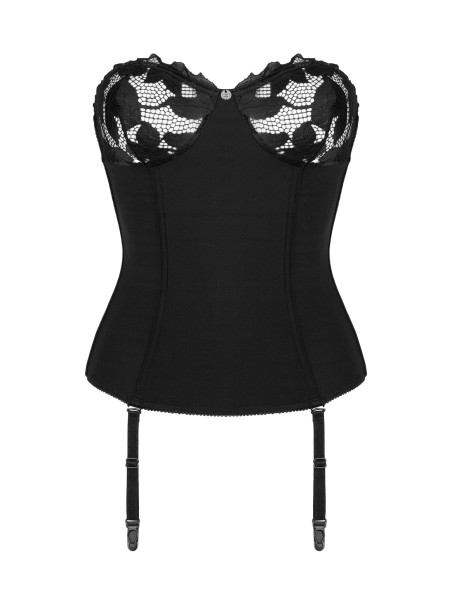 Obsessive Lingerie sexy corsetto con coppe in pizzo collezione Editya