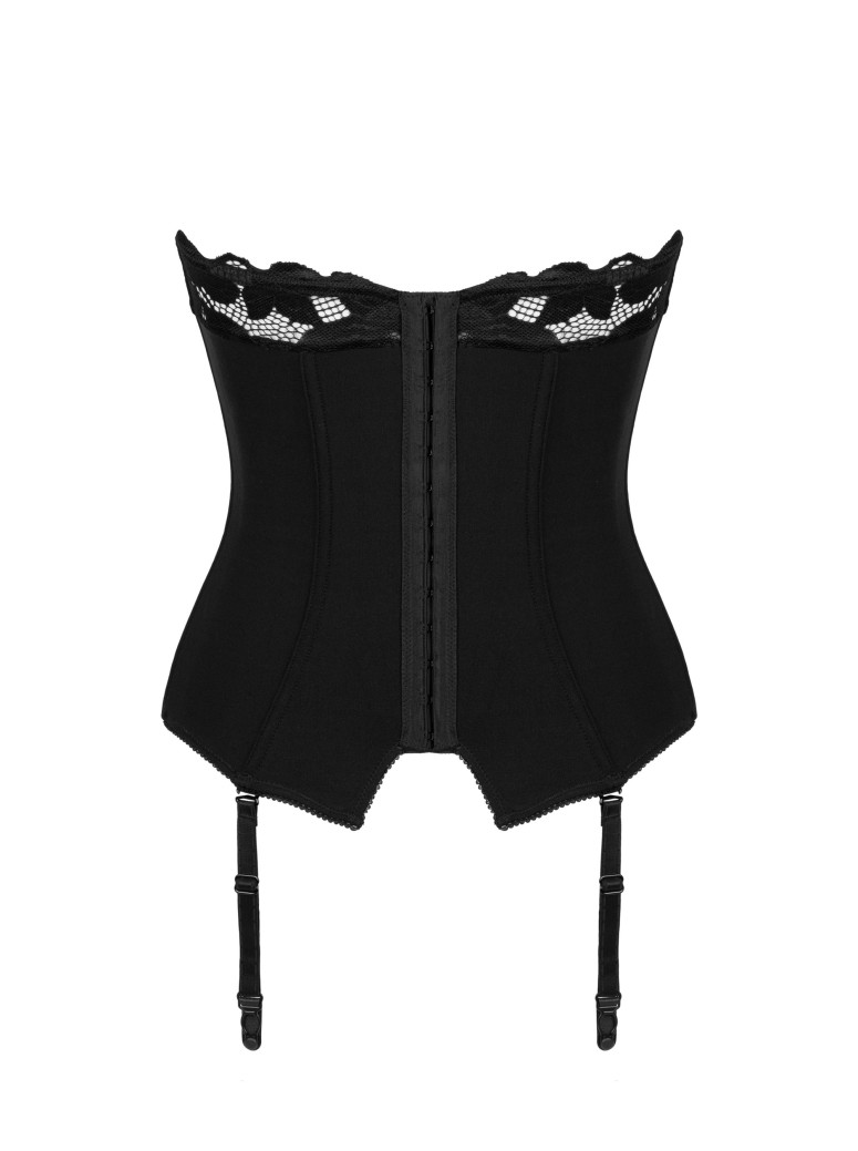 Obsessive Lingerie sexy corsetto con coppe in pizzo collezione Editya