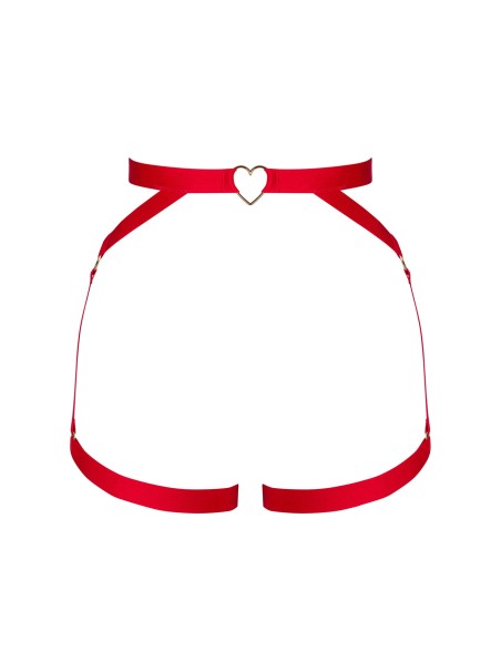 Obsessive Lingerie harness rosso con stringhe regolabili Elianes Obsessive Lingerie harness rosso con stringhe regolabili Elianes