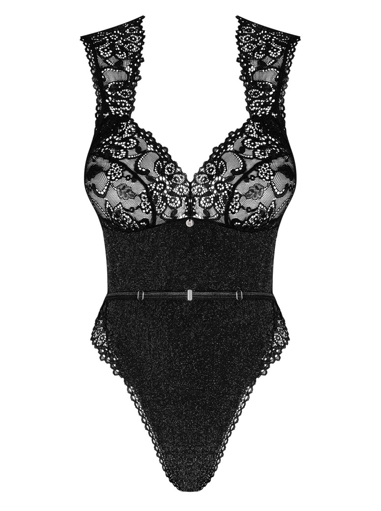 Obsessive Lingerie sexy body in pizzo floreale collezione Elisetta