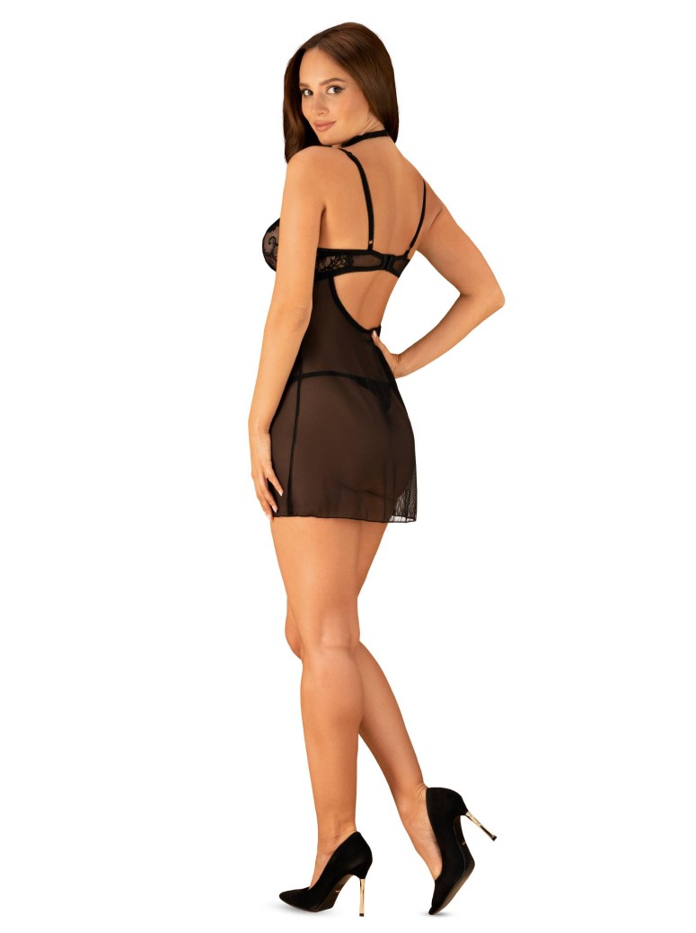 Obsessive Lingerie sexy babydoll con perizoma collezione Elizenes