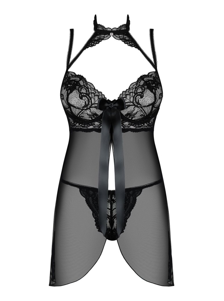 Obsessive Lingerie sexy babydoll con perizoma collezione Elizenes
