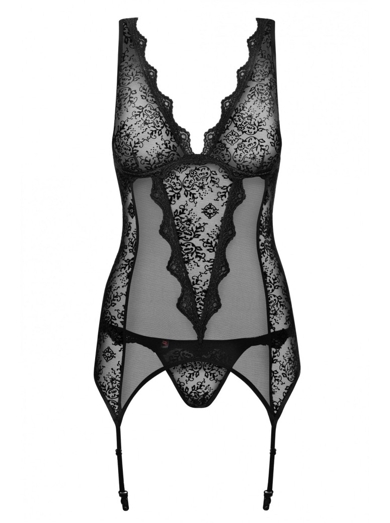 Obsessive Lingerie sexy corsetto con perizoma collezione Emperita