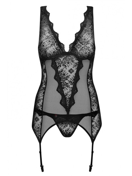 Obsessive Lingerie sexy corsetto con perizoma collezione Emperita Obsessive Lingerie sexy corsetto con perizoma collezione Emperita
