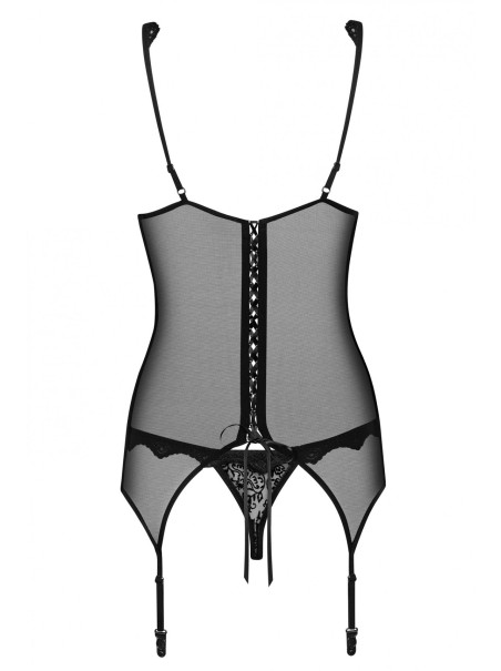 Obsessive Lingerie sexy corsetto con perizoma collezione Emperita Obsessive Lingerie sexy corsetto con perizoma collezione Emperita