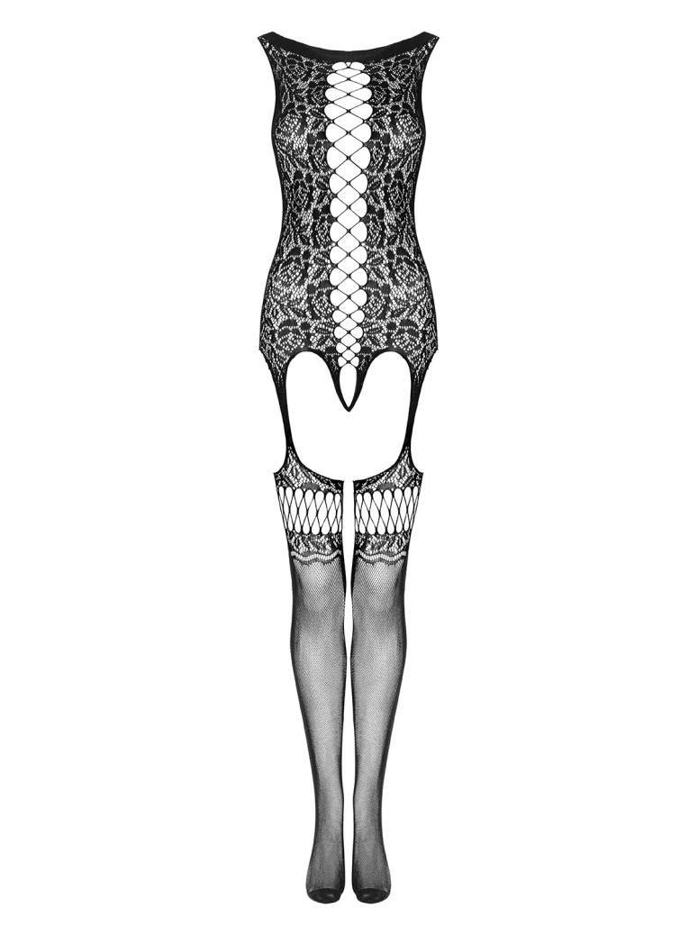 Obsessive Lingerie sexy bodystocking aperta effetto cut-out F236