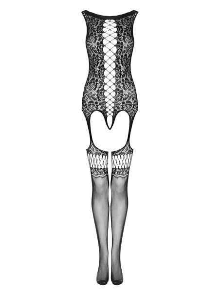 Obsessive Lingerie sexy bodystocking aperta effetto cut-out F236