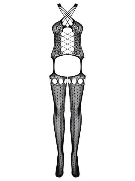 Obsessive Lingerie bodystocking nera aperta Obsessive G313