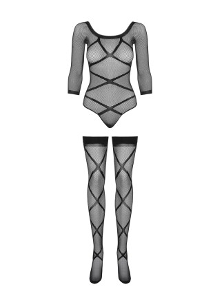 Obsessive Lingerie set body e calze Obsessive G320