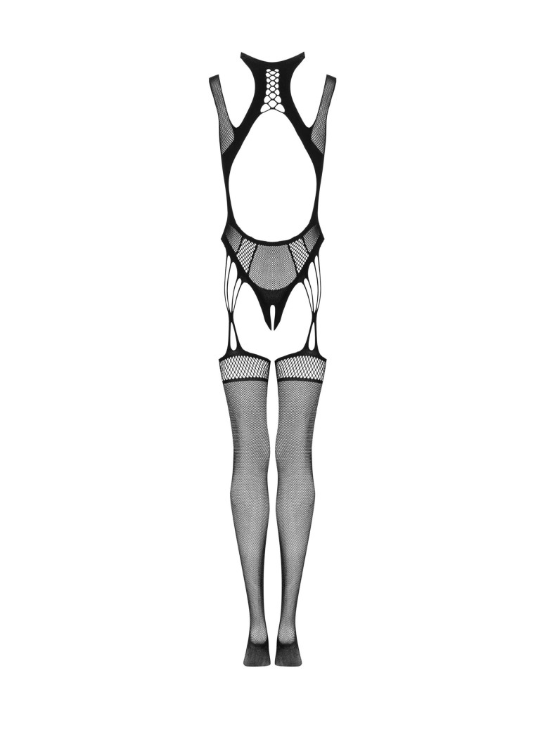 Obsessive sexy bodystocking aperta con effetti cut-out G327