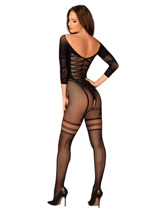 Obsessive bodystocking effetto corsetto aperta sotto Obsessive G329 2