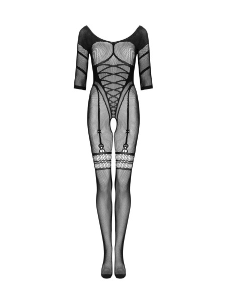 Obsessive bodystocking effetto corsetto aperta sotto Obsessive G329