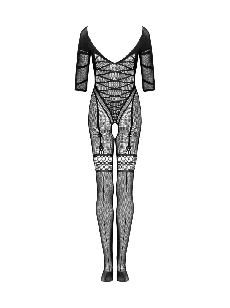 Obsessive bodystocking effetto corsetto aperta sotto Obsessive G329