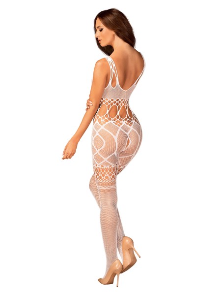 Obsessive sexy bodystocking bianca aperta Obsessive G330
