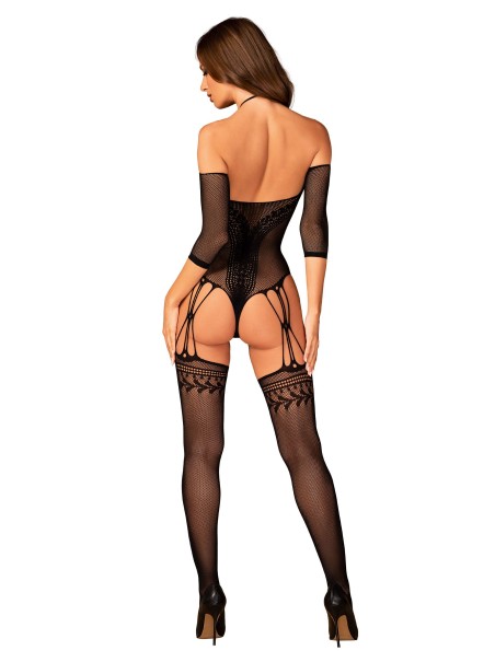 Obsessive sexy bodystocking aperta effetto reggicalze Obsessive G333