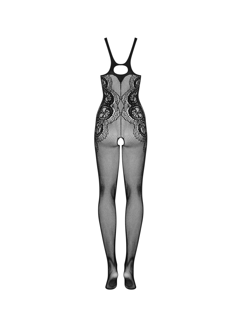 Obsessive bodystocking aperta con decoro sul busto Obsessive G335