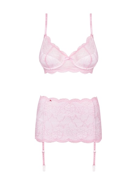 Obsessive Lingerie completino intimo coordinato con reggicalze Girlly