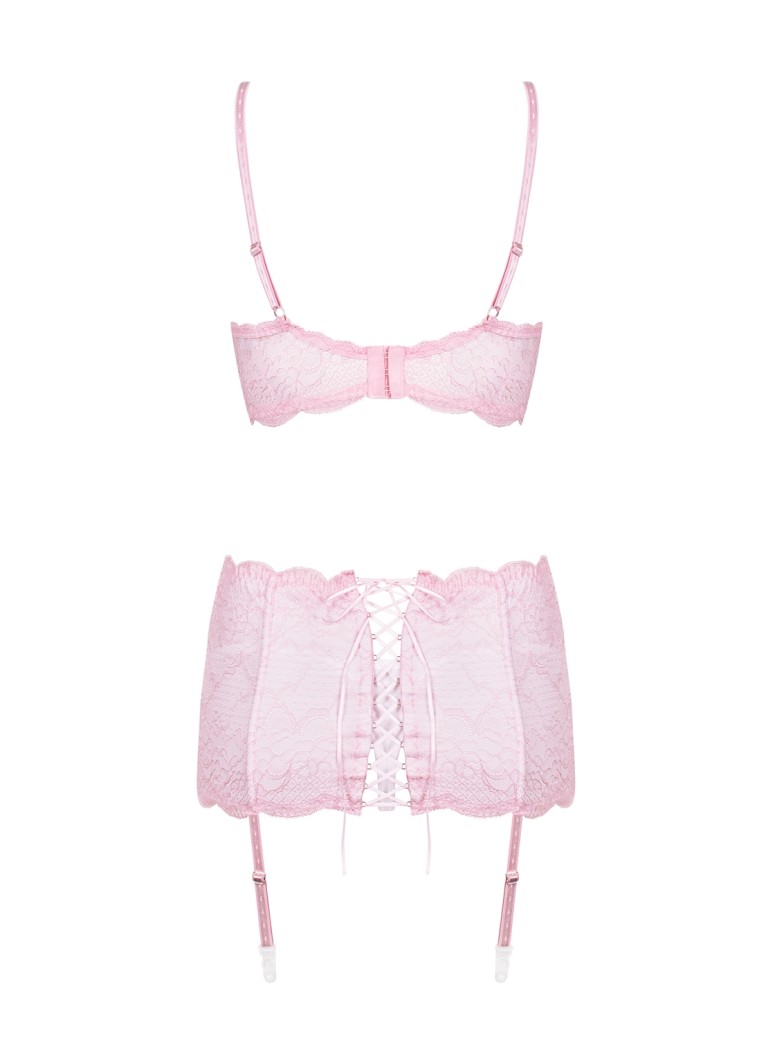 Obsessive Lingerie completino intimo coordinato con reggicalze Girlly