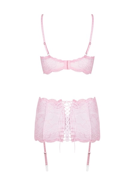 Obsessive Lingerie completino intimo coordinato con reggicalze Girlly