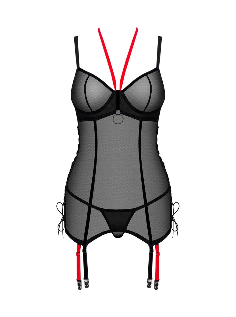 Obsessive Lingerie sexy corsetto con perizoma collezione Glandez