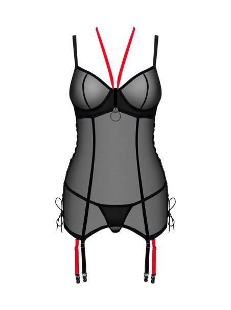 Obsessive Lingerie sexy corsetto con perizoma collezione Glandez