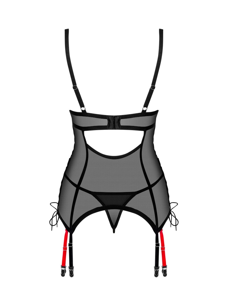 Obsessive Lingerie sexy corsetto con perizoma collezione Glandez