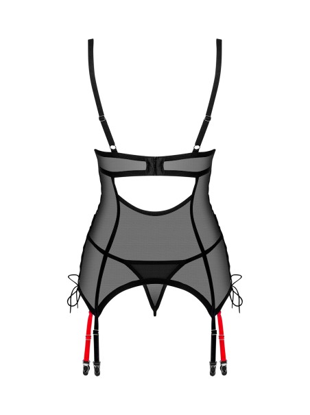 Obsessive Lingerie sexy corsetto con perizoma collezione Glandez