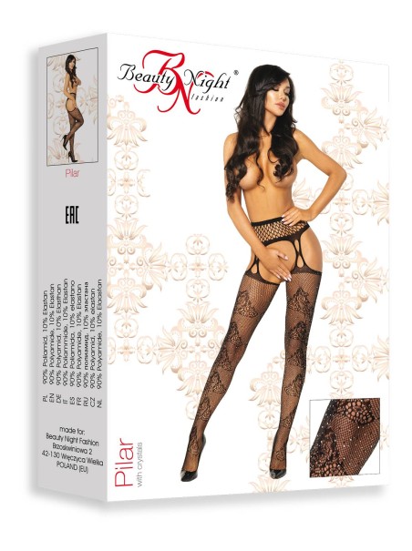 Beauty Night Lingerie sexy collant aperti Pilar Beauty Night Lingerie sexy collant aperti Pilar