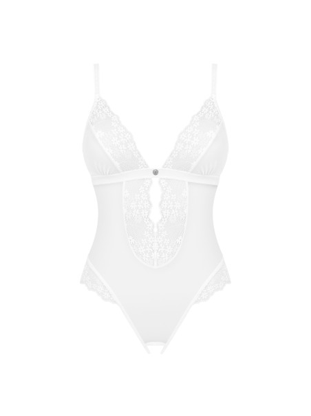Obsessive Lingerie  sexy body bianco aperto collezione Heavenlly Obsessive Lingerie  sexy body bianco aperto collezione Heavenlly