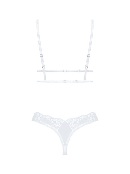 Obsessive Lingerie sexy completino in pizzo bianco collezione Heavenlly