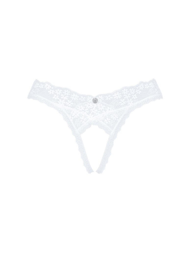 Obsessive sexy perizoma aperto in pizzo bianco collezione Heavenlly