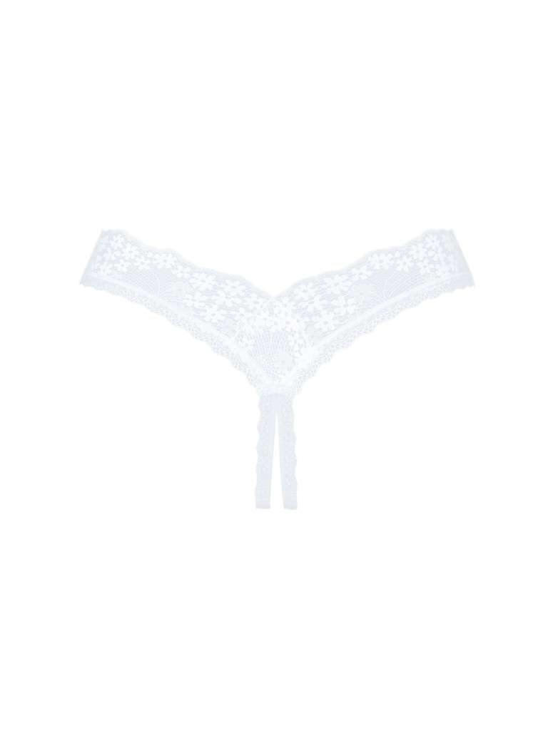 Obsessive sexy perizoma aperto in pizzo bianco collezione Heavenlly