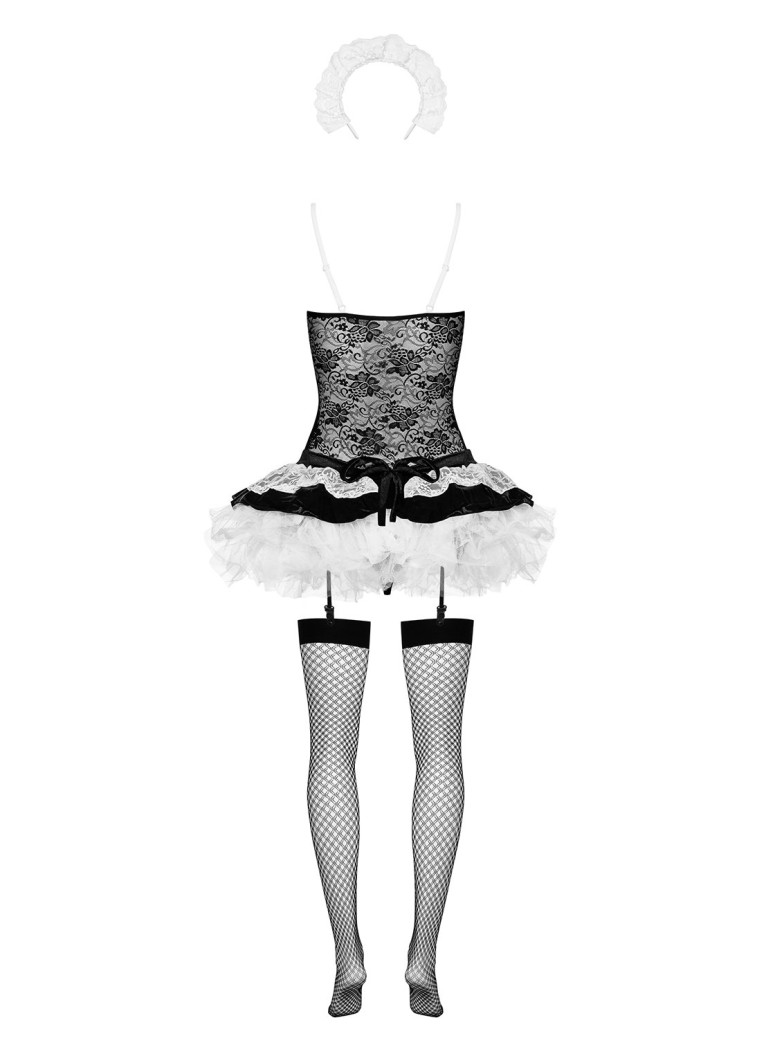Obsessive Lingerie costume da cameriera con accessori Housemaid