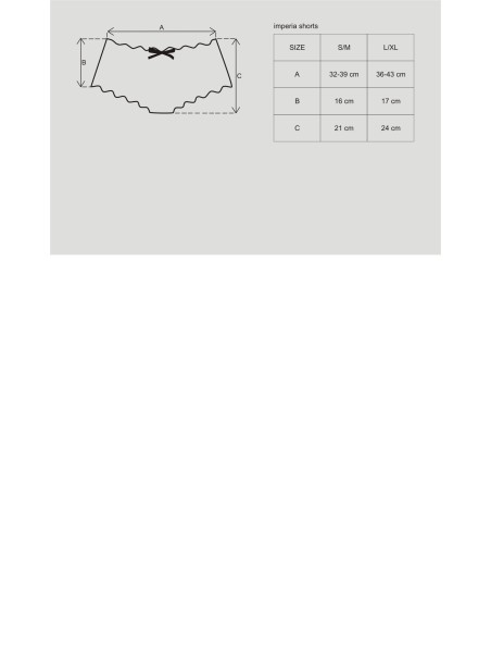 Obsessive Lingerie shorts in pizzo collezione Idillia