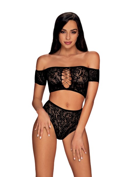 Obsessive Lingerie sexy completino in microrete Inessita