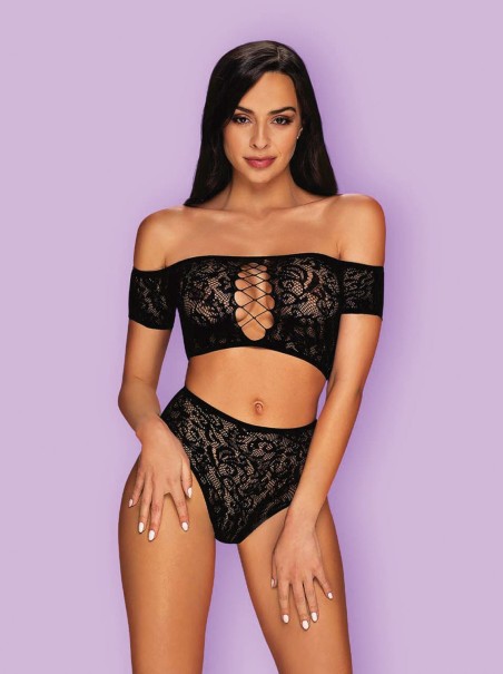 Obsessive Lingerie sexy completino in microrete Inessita