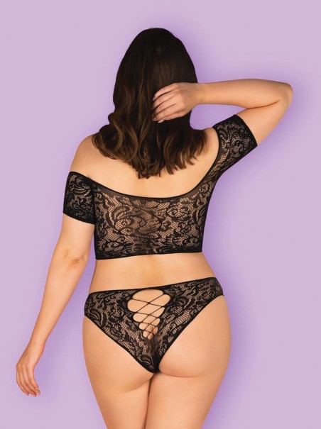 Obsessive Lingerie sexy completino in microrete Inessita