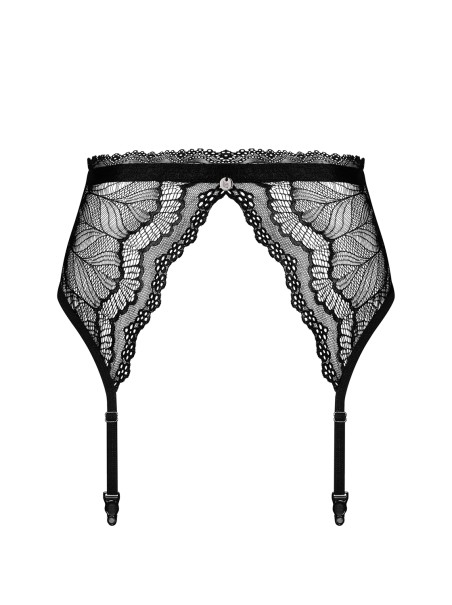 Obsessive Lingerie sexy reggicalze in pizzo nero collezione Isabellia Obsessive Lingerie sexy reggicalze in pizzo nero collezione Isabellia