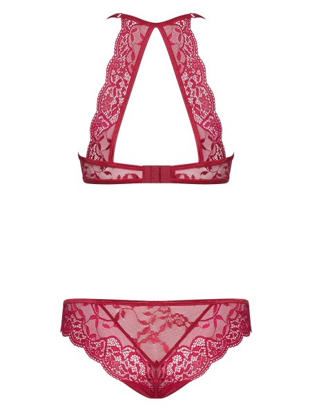 Obsessive Lingerie completino due pezzi rosso Ivetta