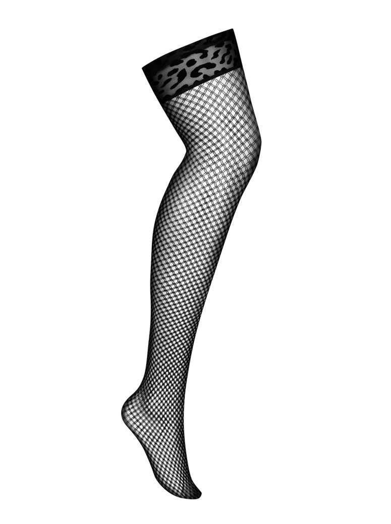 Obsessive Lingerie sexy calze a rete misura Curvy fino a 7XL Jagueria