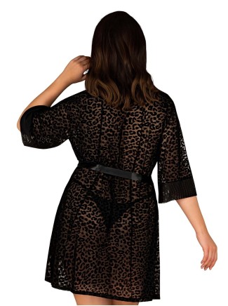 Obsessive Lingerie sexy vestaglia curvy maculata fino a 7XL Jagueria 2