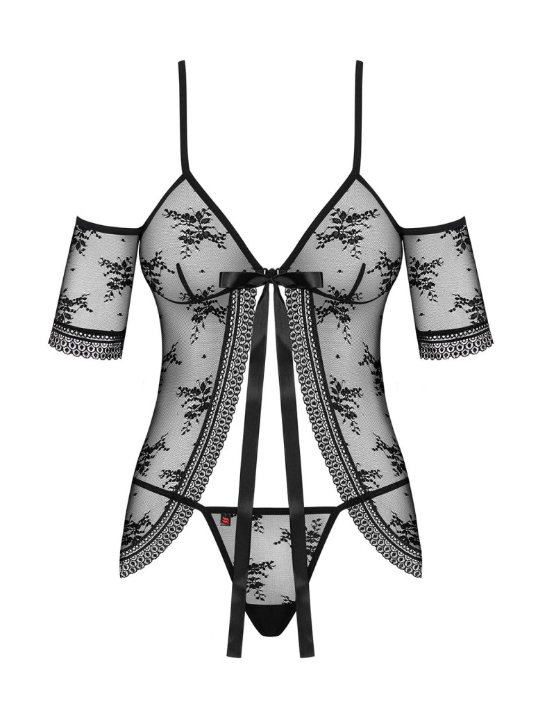 Obsessive Lingerie babydoll con perizoma Jennifairy