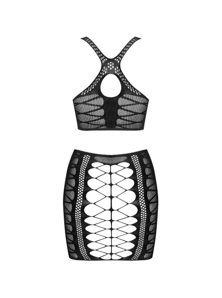 Obsessive Lingerie top con gonna aperta dietro K102